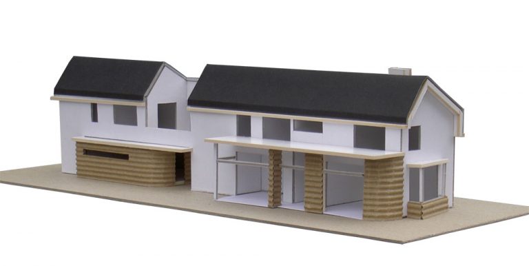 maquette woonhuis