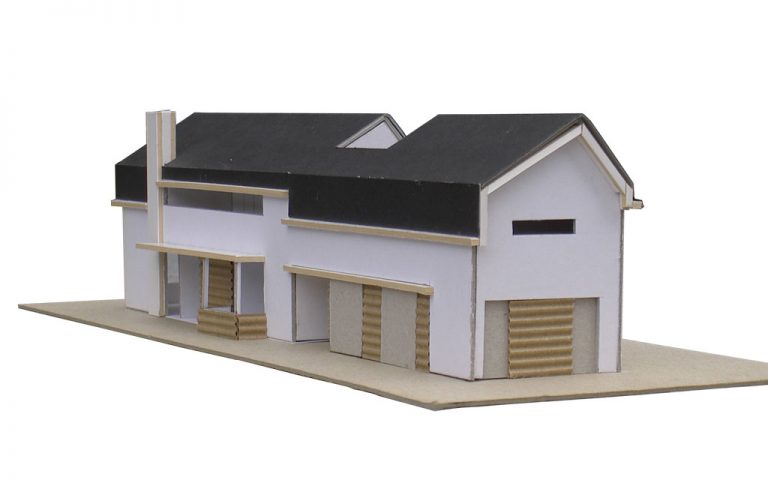 maquette woonhuis