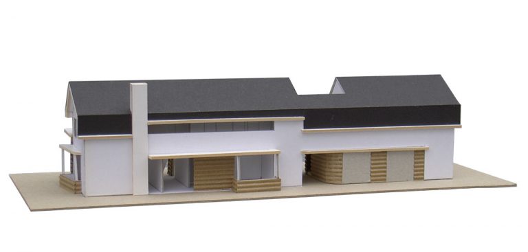 maquette woonhuis