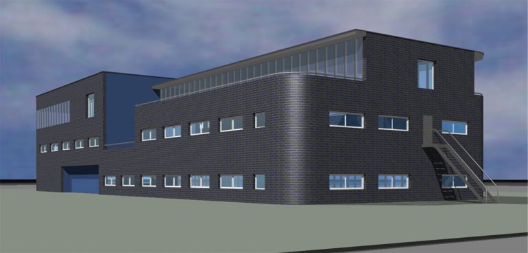 visualisatie noord-oost zijde