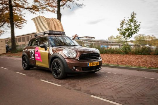 BEELEN CS architecten Eindhoven onze eigen Mini Countryman DesignRide tijdens de Dutch Design Week DDW