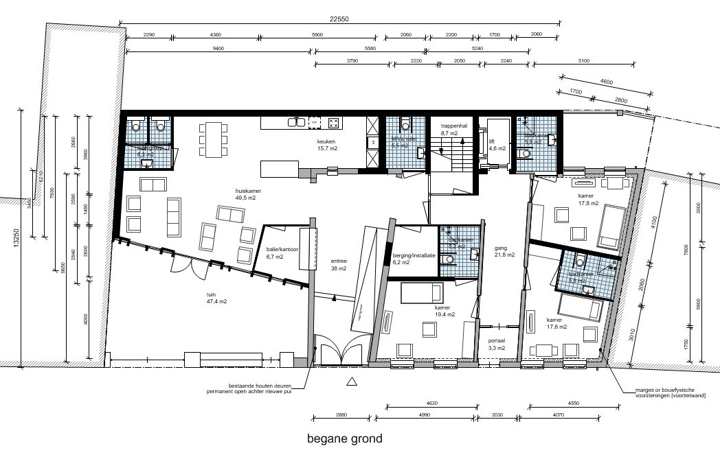 begane grond zorgappartementen | Beelen CS architecten