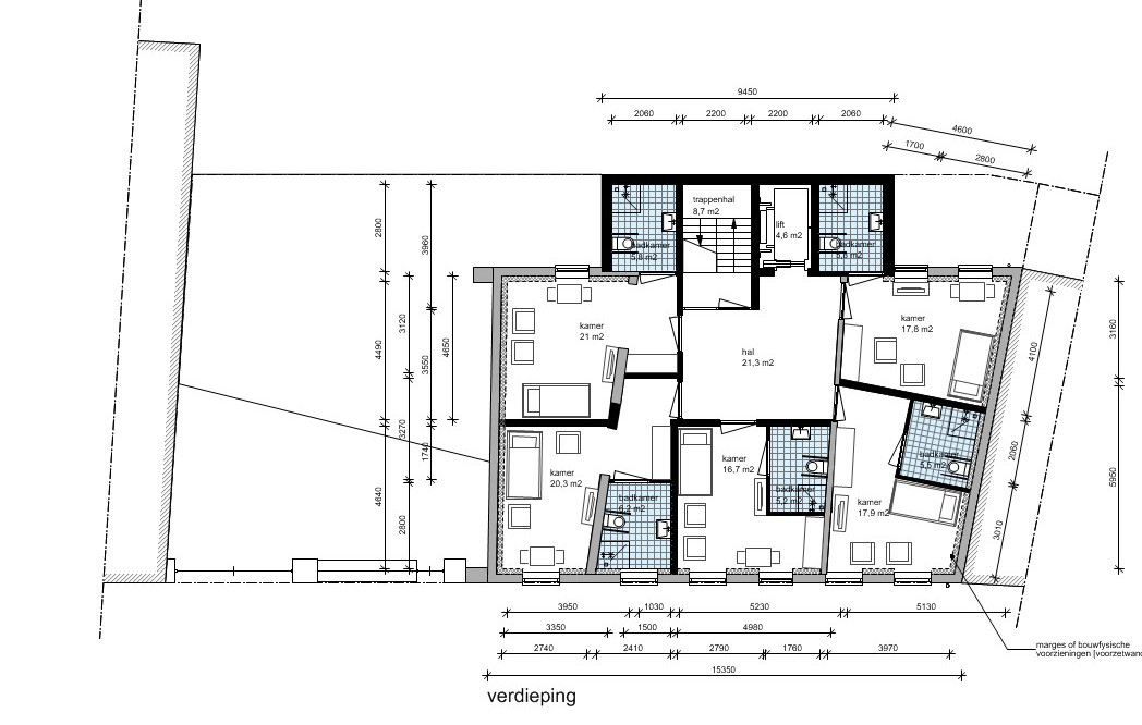 verdieping zorgappartementen | Beelen CS architecten