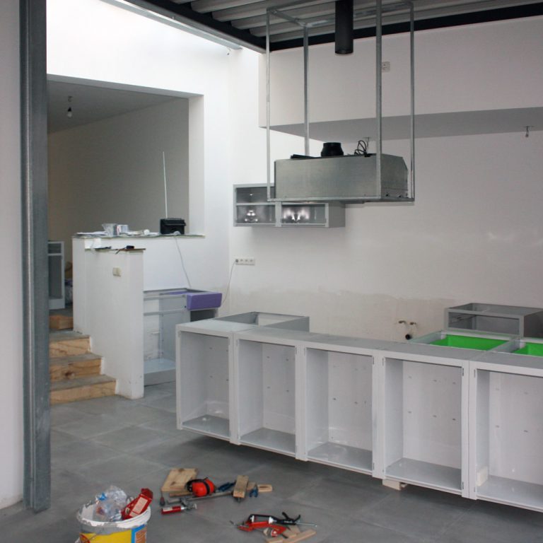 opbouw american kitchen in nieuwe keuken