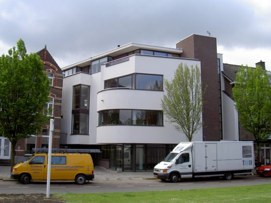 Woongebouw aan de Emmasingel, Weert - gevel straatzijde - BEELEN CS architecten Eindhoven