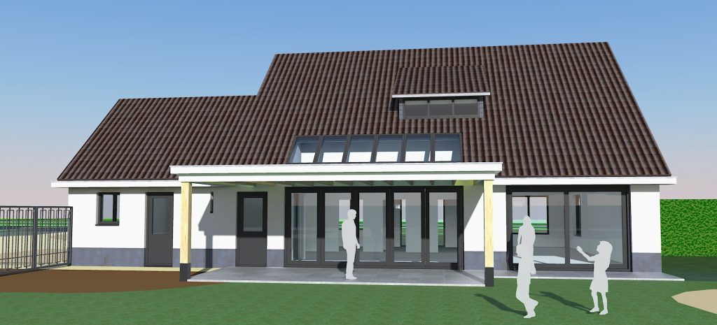 Transformatie woonhuis Weert nieuwe achtergevel - BEELEN CS architecten Eindhoven Transformatie woonhuis Weert nieuwe achtergevel - BEELEN CS architecten Eindhoven