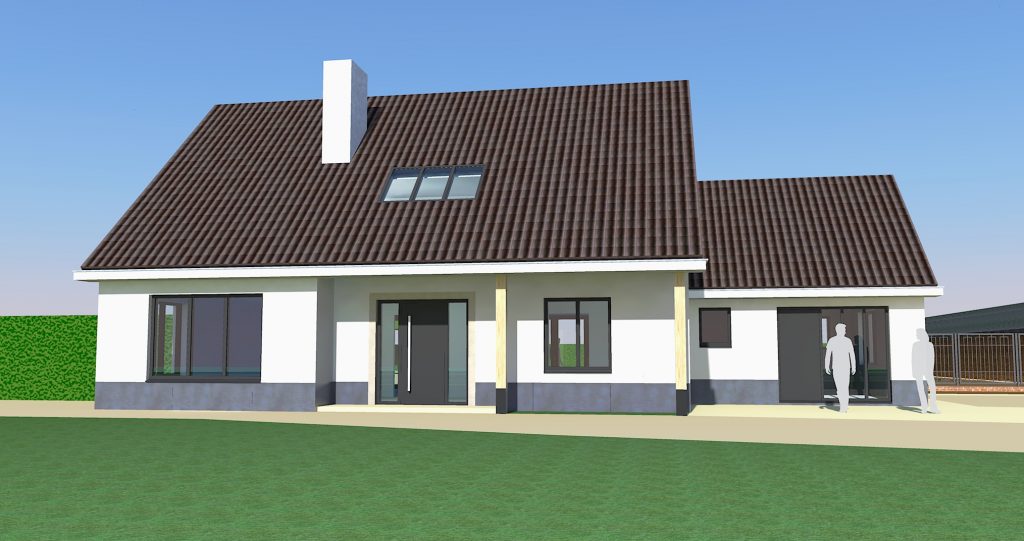 Transformatie woonhuis Weert nieuwe voorgevel - BEELEN CS architecten Eindhoven Transformatie woonhuis Weert nieuwe voorgevel - BEELEN CS architecten Eindhoven